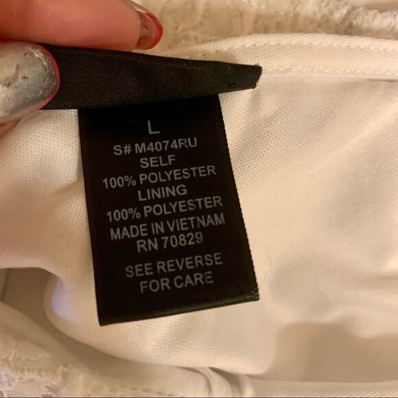 Floral Cottagecore Lace Sleeveless Mini Dress Coquette Princess Summer Party Y2K - Picture 10 of 12